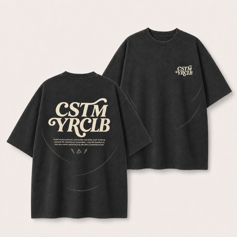 CSTM YRCLB – Oversized Tee