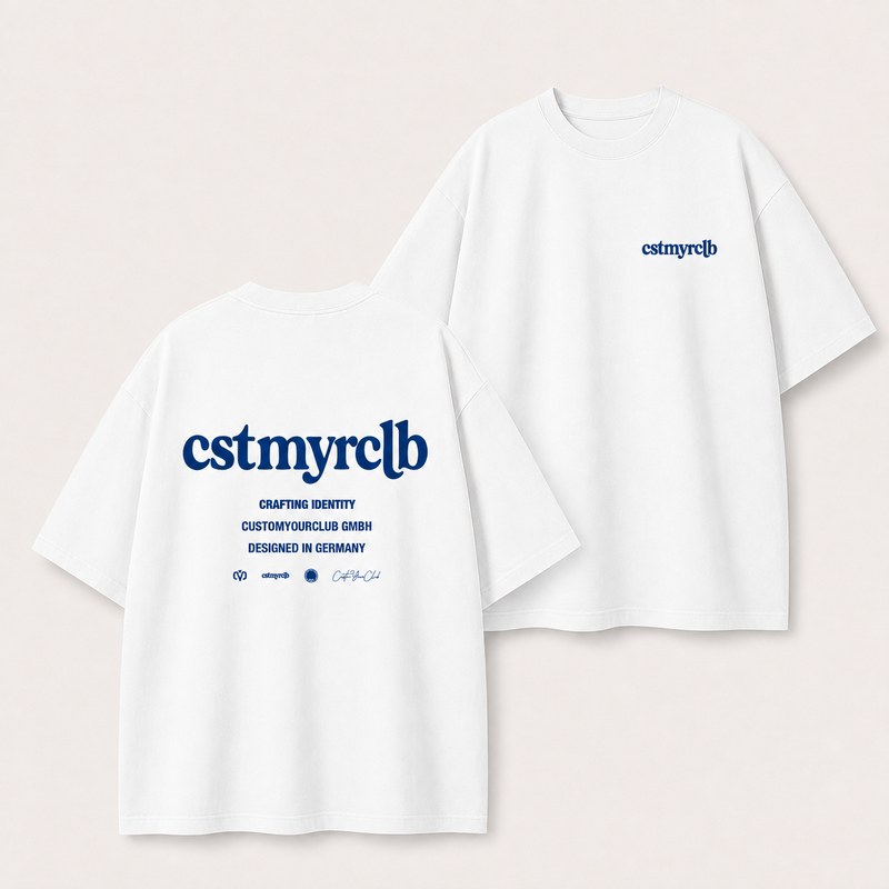 cstmyrclb Crafting Identity – Oversized Tee